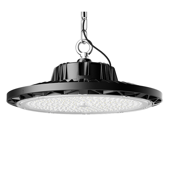 Áreas de iluminación de bahía alta LED de 100 W, luz LED de bahía alta UFO de 150 W, luz de bahía alta UFO de 200 W